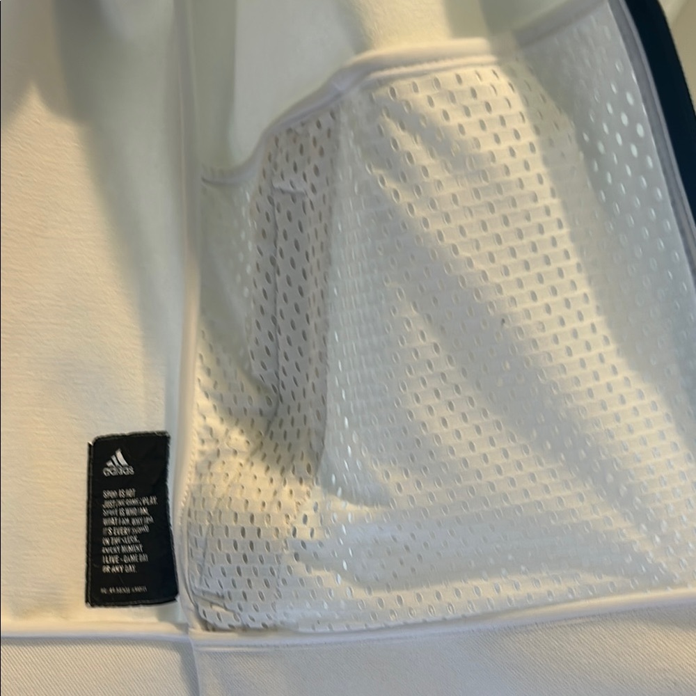 adidas White and Black Hoodie - Picture 7 of 13